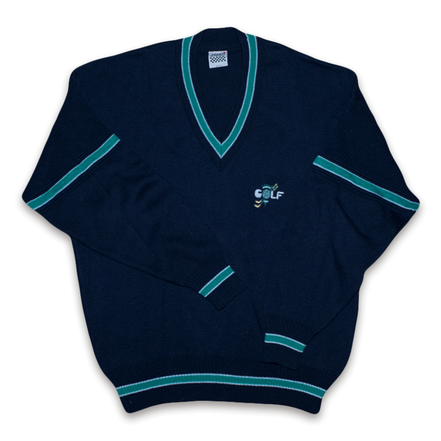 Vintage Golf Knit Sweater Medium - Double Double Vintage