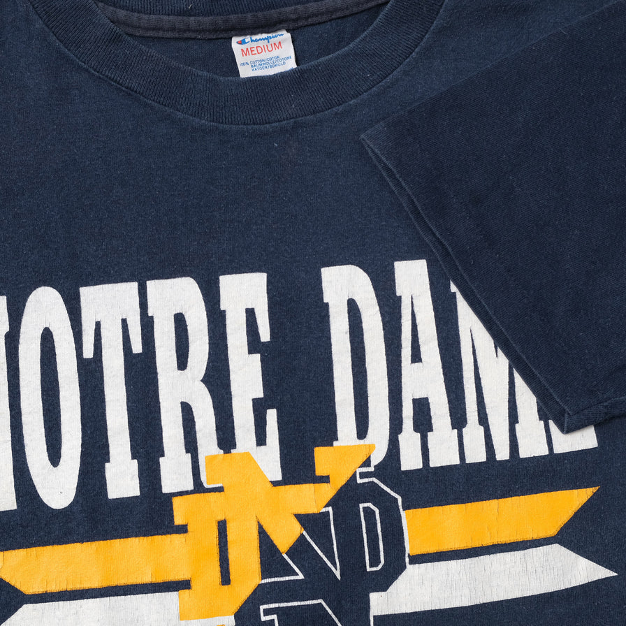 Vintage Champion Notre Dame T-Shirt Medium