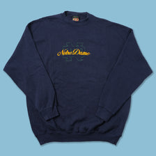 Vintage Notre Dame Sweater XLarge