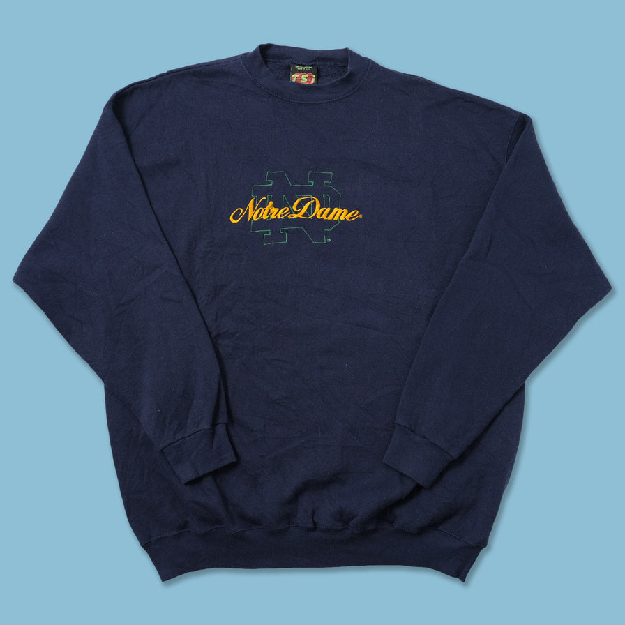 Vintage Notre Dame Sweater XLarge
