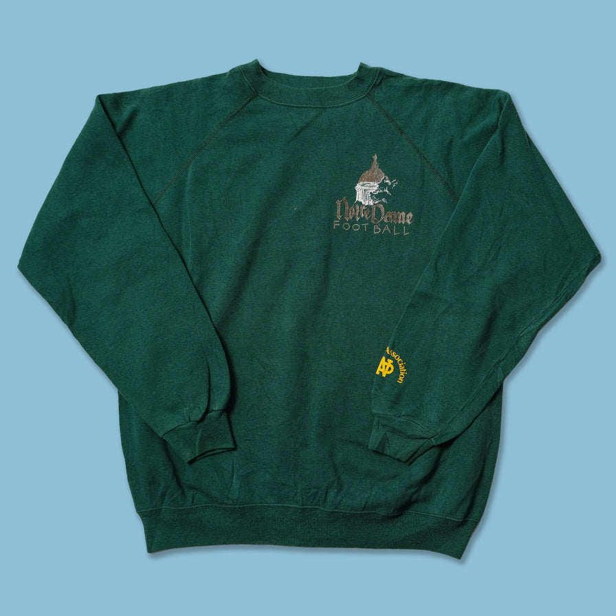 Vintage Notre Dame Football Sweater Large