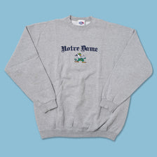 Vintage Notre Dame Sweater XLarge
