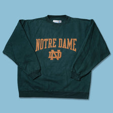 Vintage Notre Dame Sweater XLarge