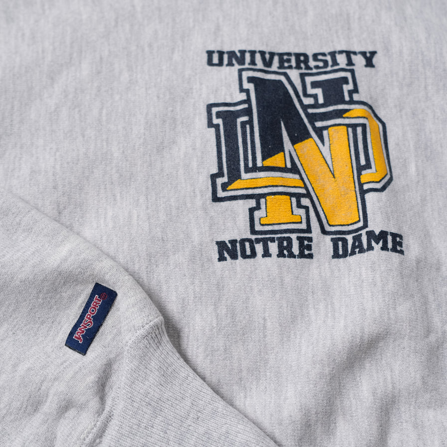Vintage Notre Dame Sweater XLarge