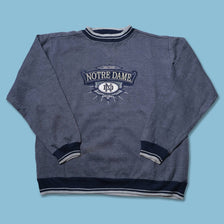 Vintage Notre Dame Sweater XLarge