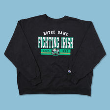 Vintage Champion Notre Dame Sweater XLarge