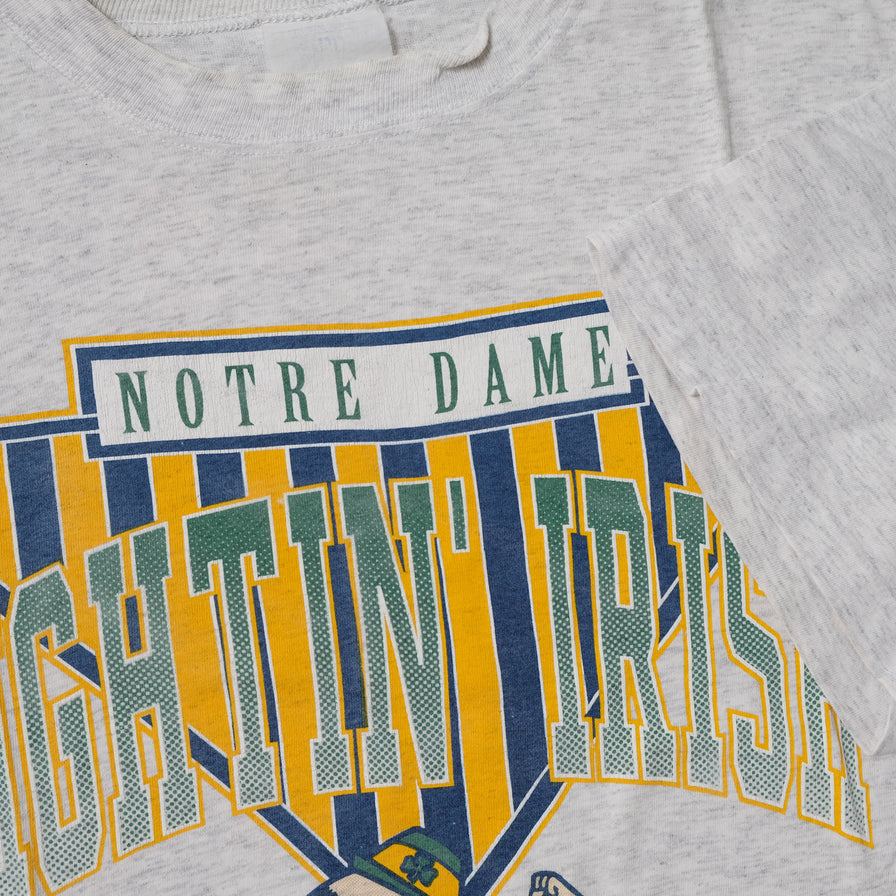 Vintage Notre Dame Fighting Irish T-Shirt XLarge