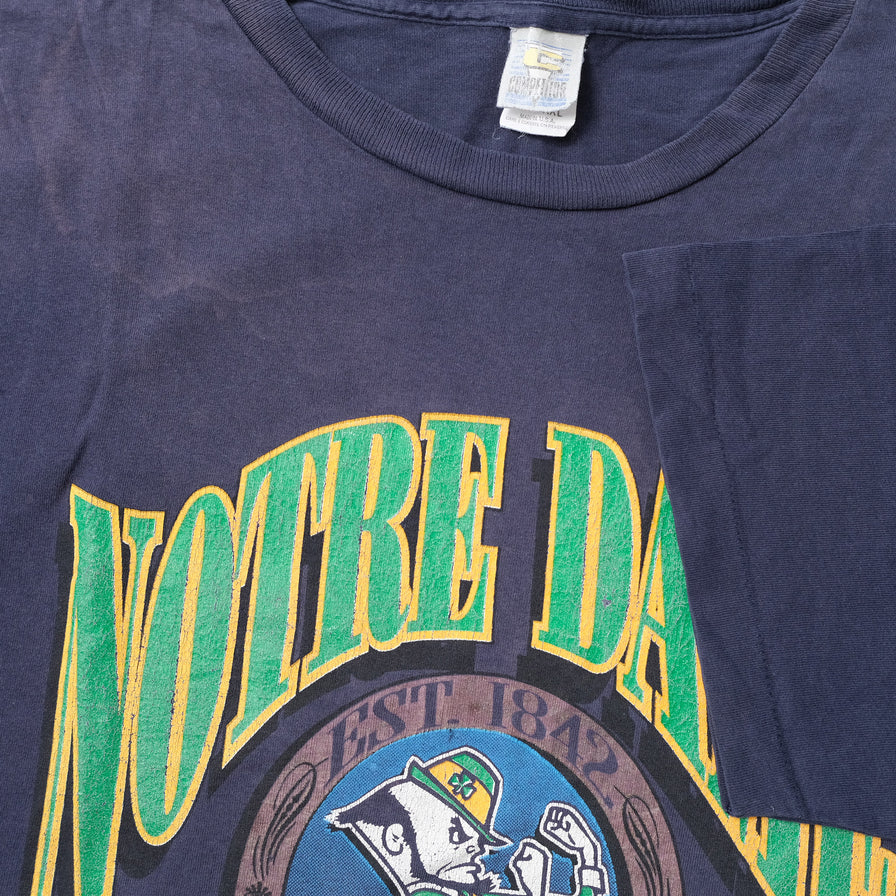 Vintage Notre Dame Fighting Irish T-Shirt XLarge / XXL
