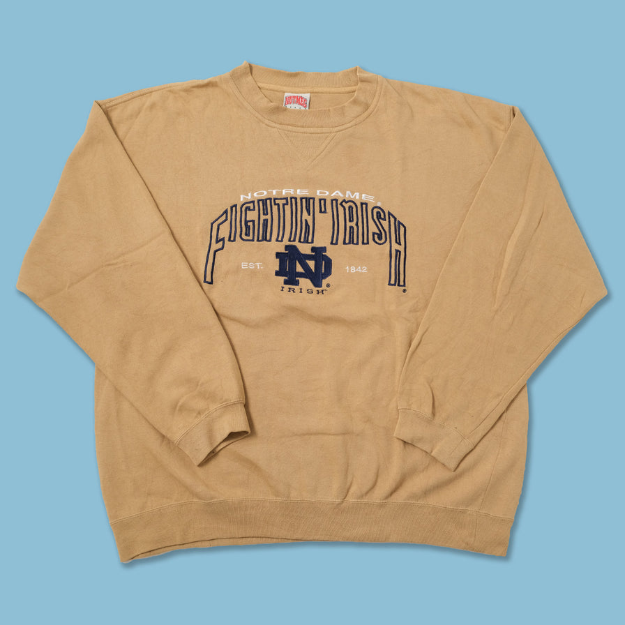 Vintage Notre Dame Sweater XLarge