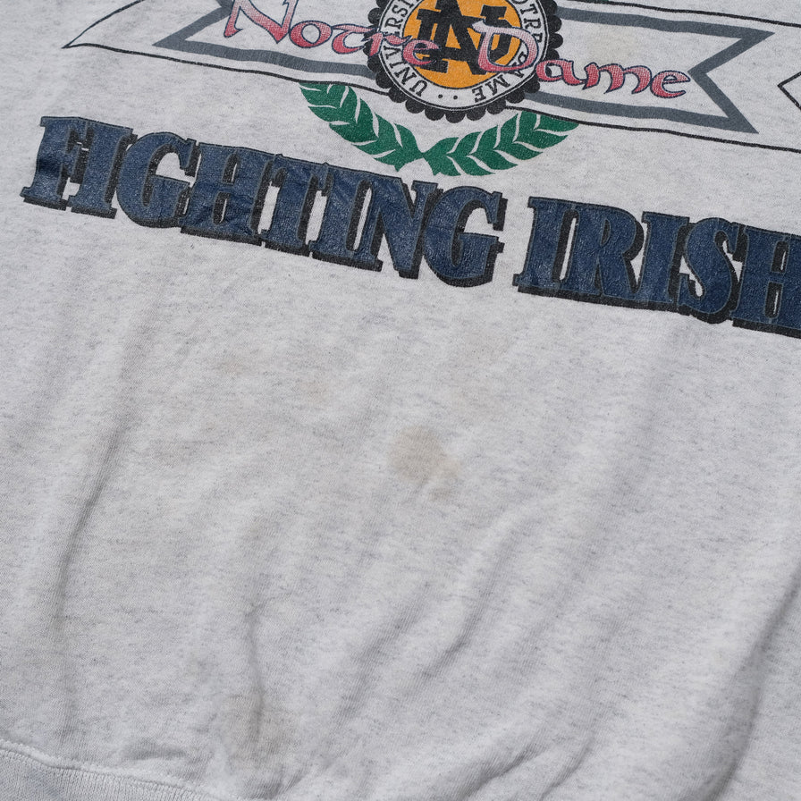 Vintage Notre Dame Fighting Irish Sweater Large