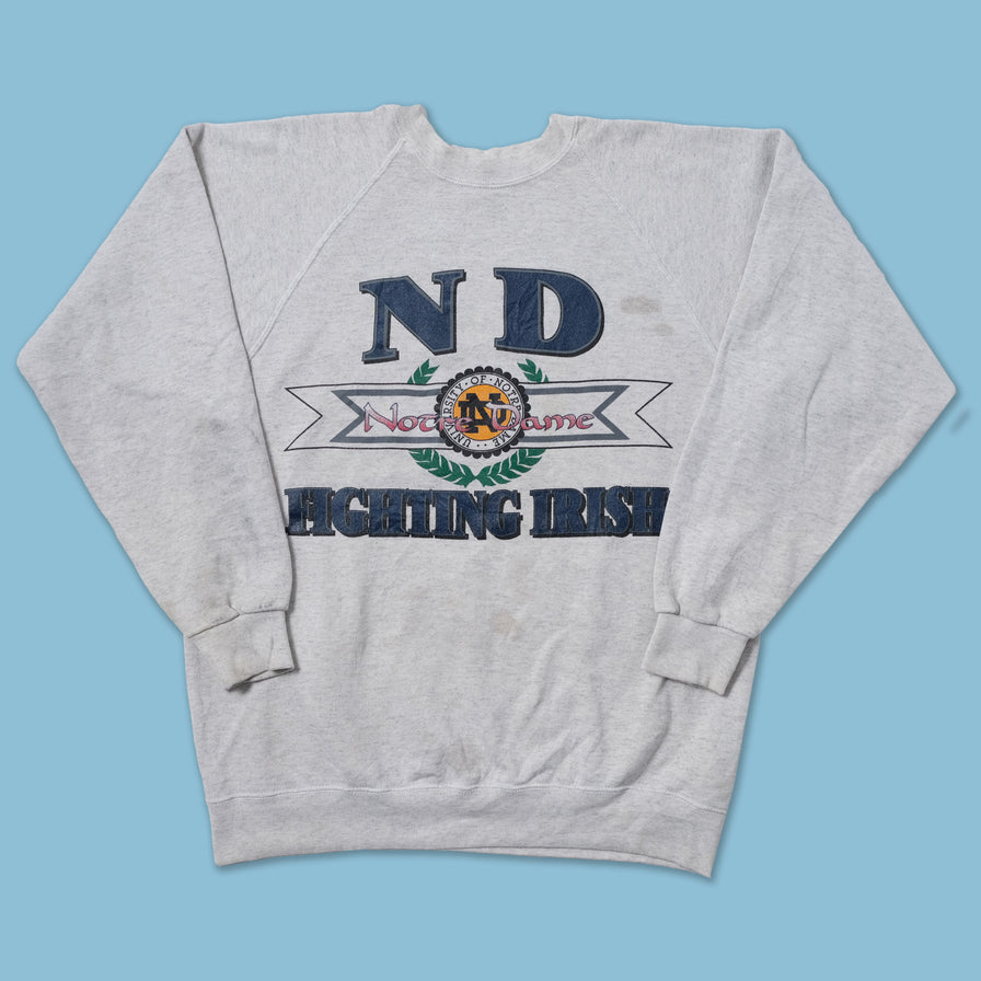 Vintage Notre Dame Fighting Irish Sweater Large