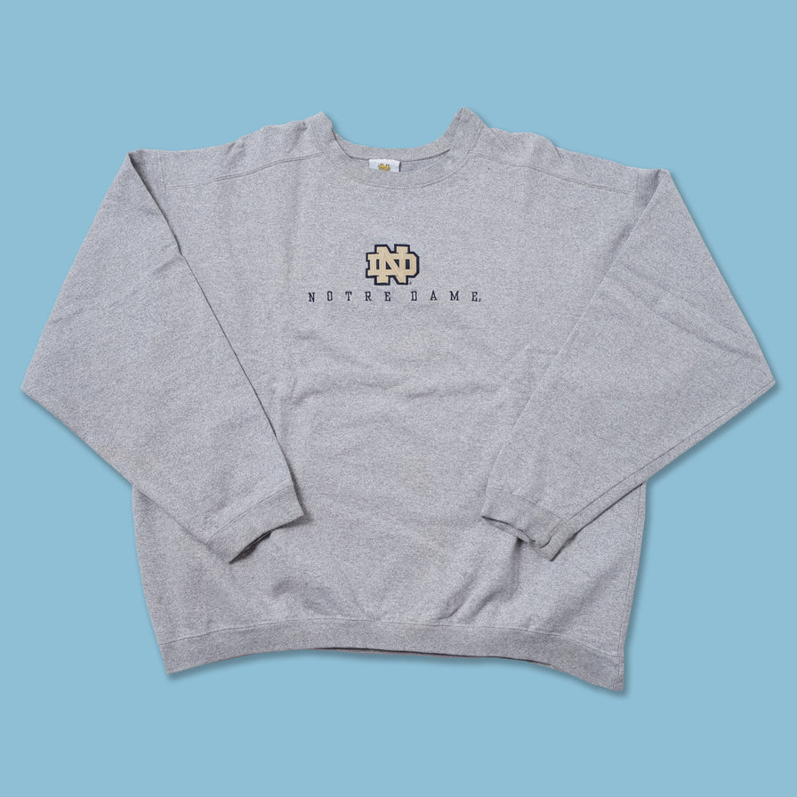 Vintage Notre Dame Sweater XLarge