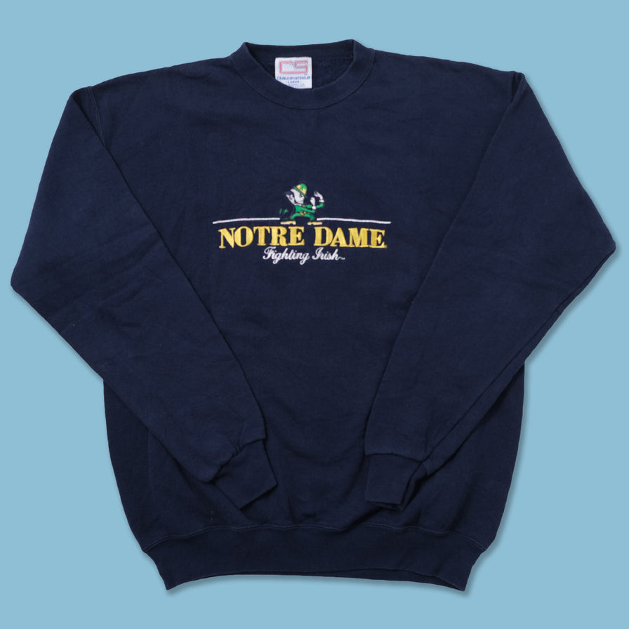 Vintage Notre Dame Sweater Large