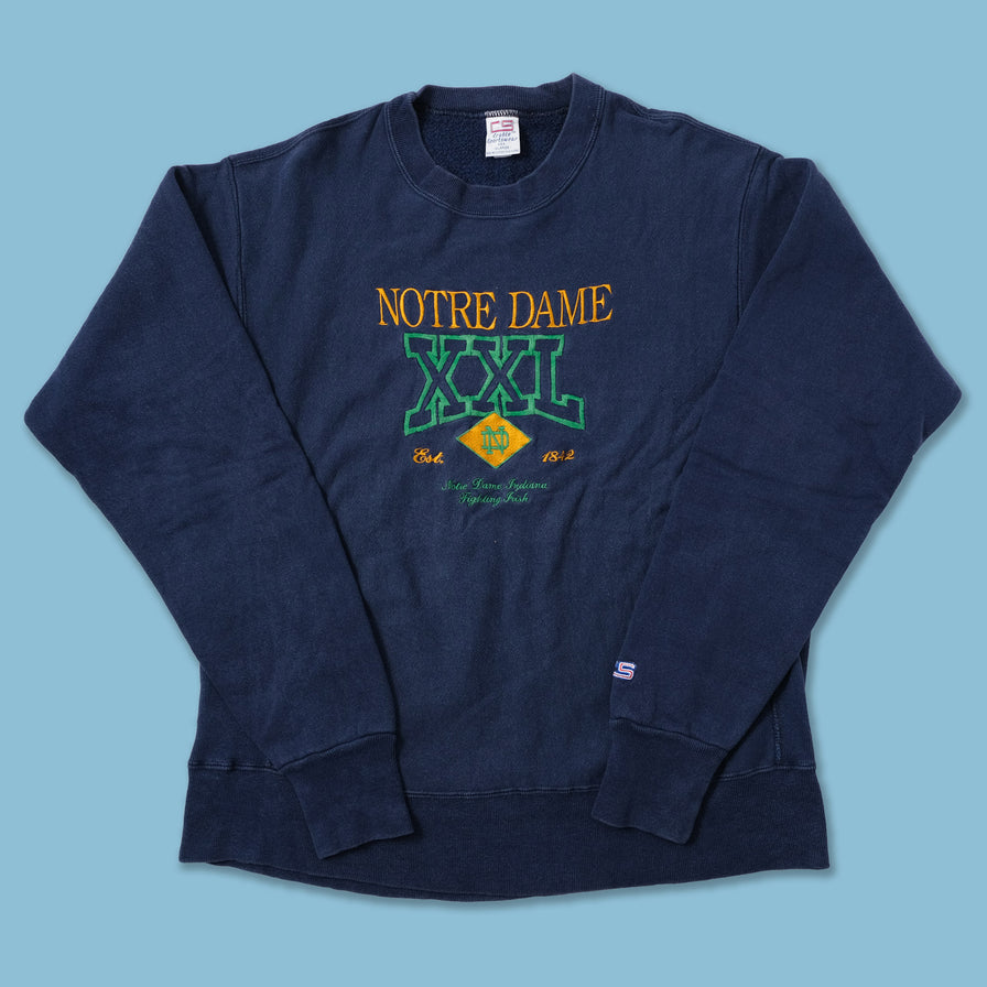 Vintage Notre Dame Sweater XLarge