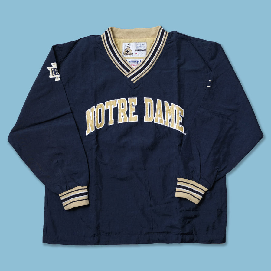 Vintage Champion Notre Dame Windbreaker XLarge