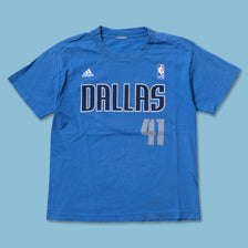 adidas Women's Dirk Nowitzki T-Shirt Small
