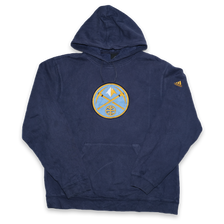 Vintage adidas Denver Nuggets Hoody Large