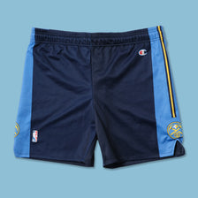 Vintage Champion Denver Nuggets Shorts Large