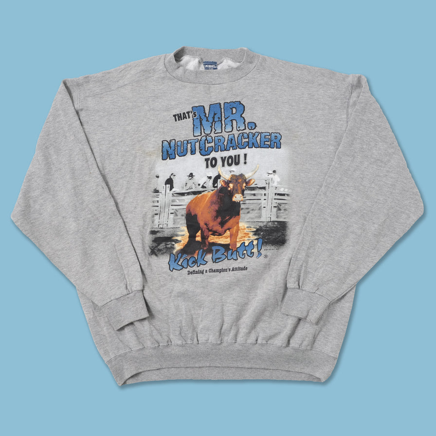 Vintage Mr. Nutcracker Sweater XLarge