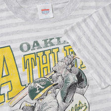 Vintage 1991 Oakland Athletics T-Shirt Medium / Large