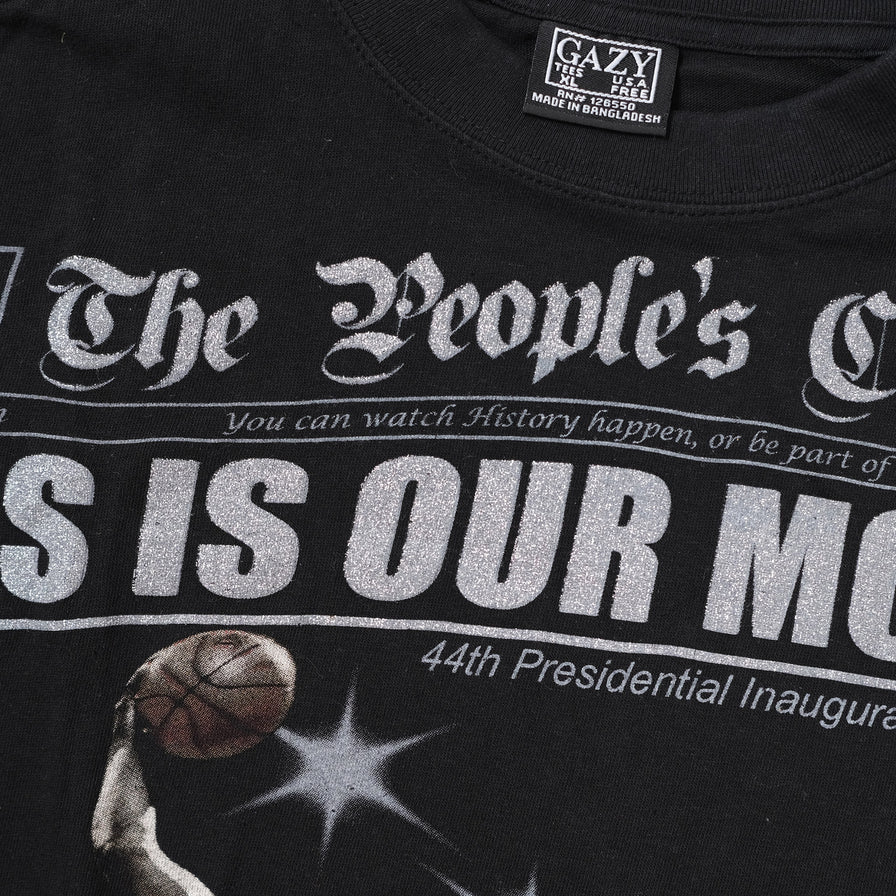 Barrack Obama Superman T-Shirt Medium