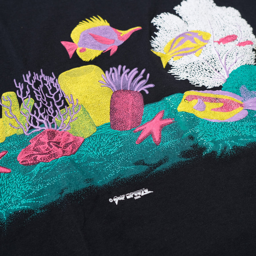 Vintage 1991 Ocean T-Shirt XLarge