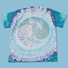 Vintage 1993 Dolphins Tie Dye T-Shirt Large / XLarge