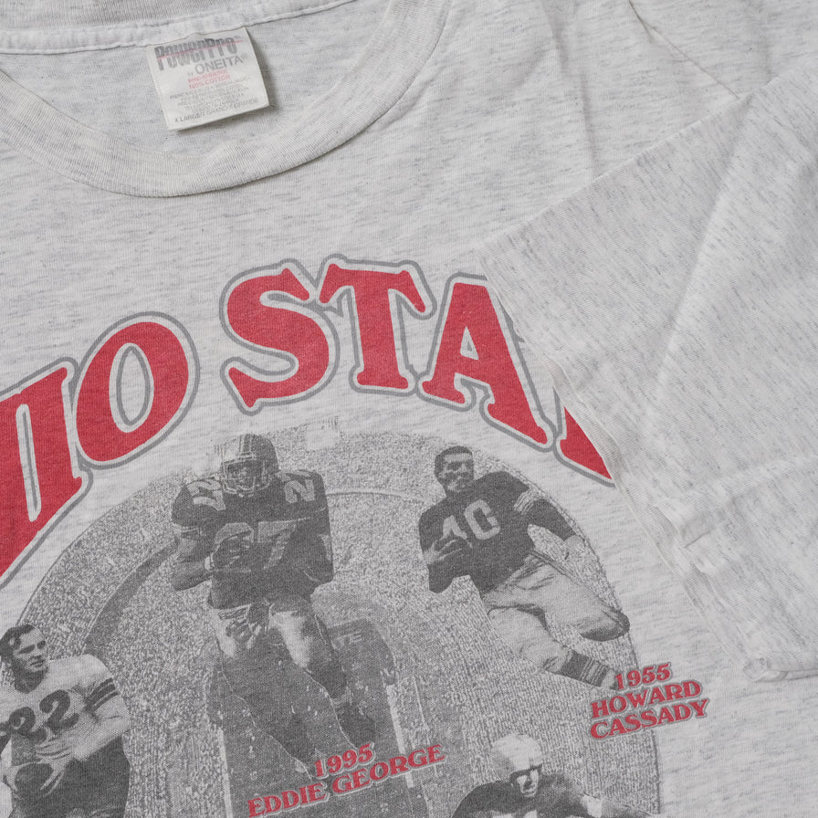 Vintage 1995 Ohio State Buckeyes Quarterbacks T-Shirt XLarge