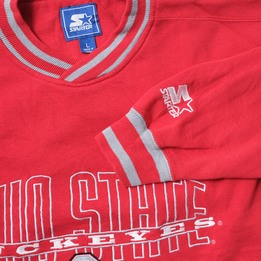 Vintage Starter Ohio State Buckeyes Sweater Large