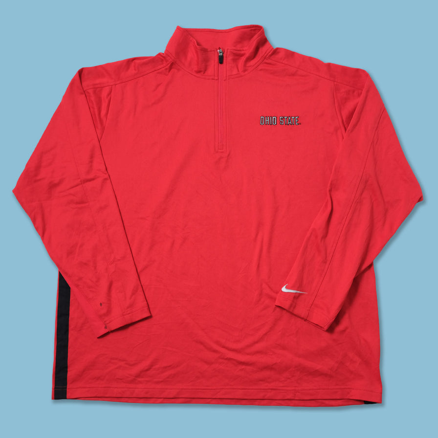 Nike Ohio State Buckeyes Q-Zip Sweater XXL