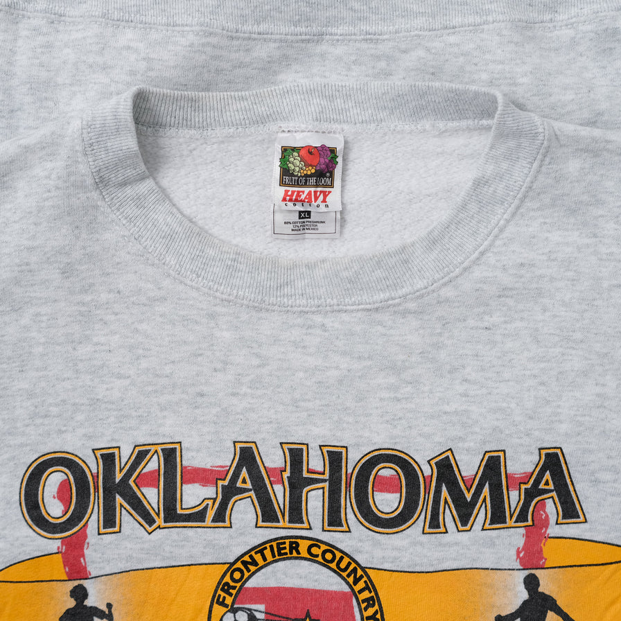Vintage 1999 Oklahoma Cup Sweater XLarge