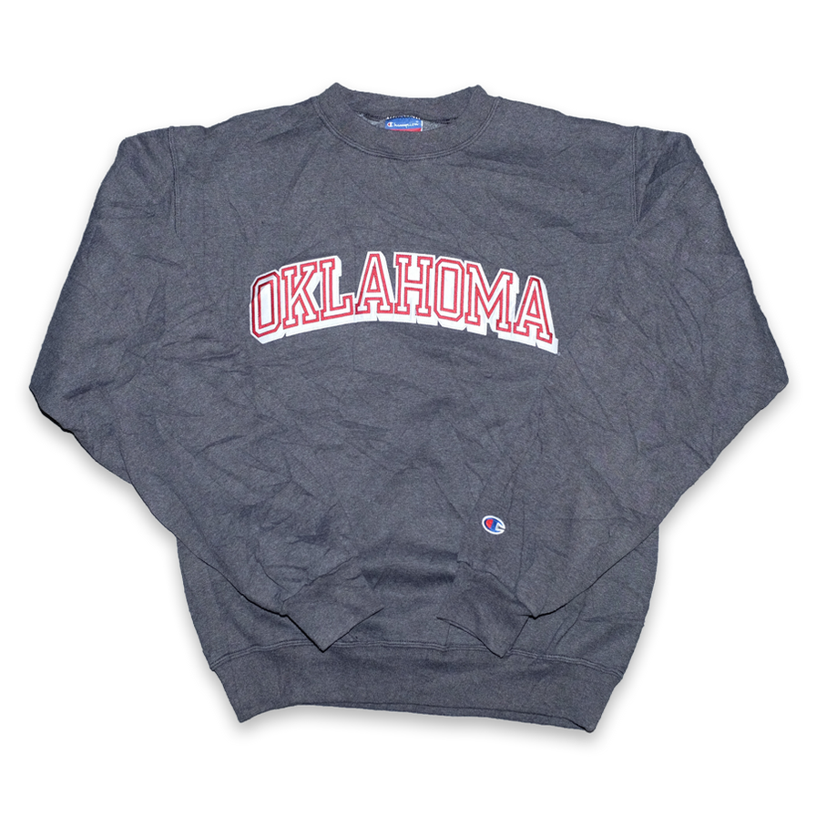 Vintage Champion Oklahoma Sweater Small