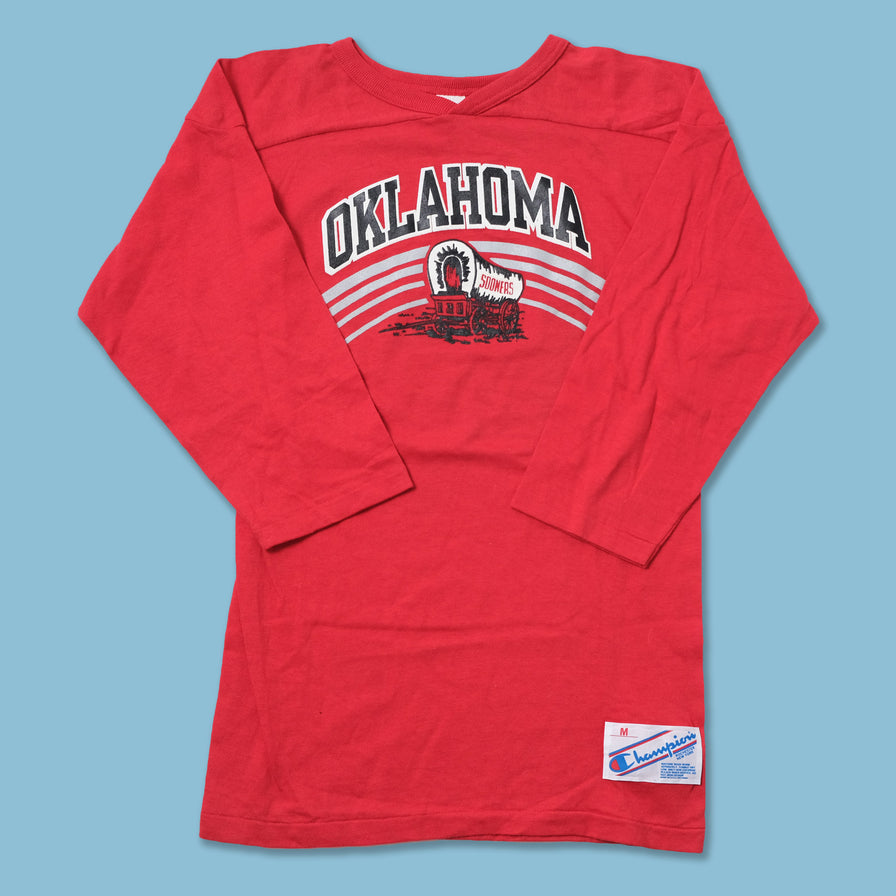 Vintage Deadstock Champion Oklahoma Sooners Longsleeve Medium