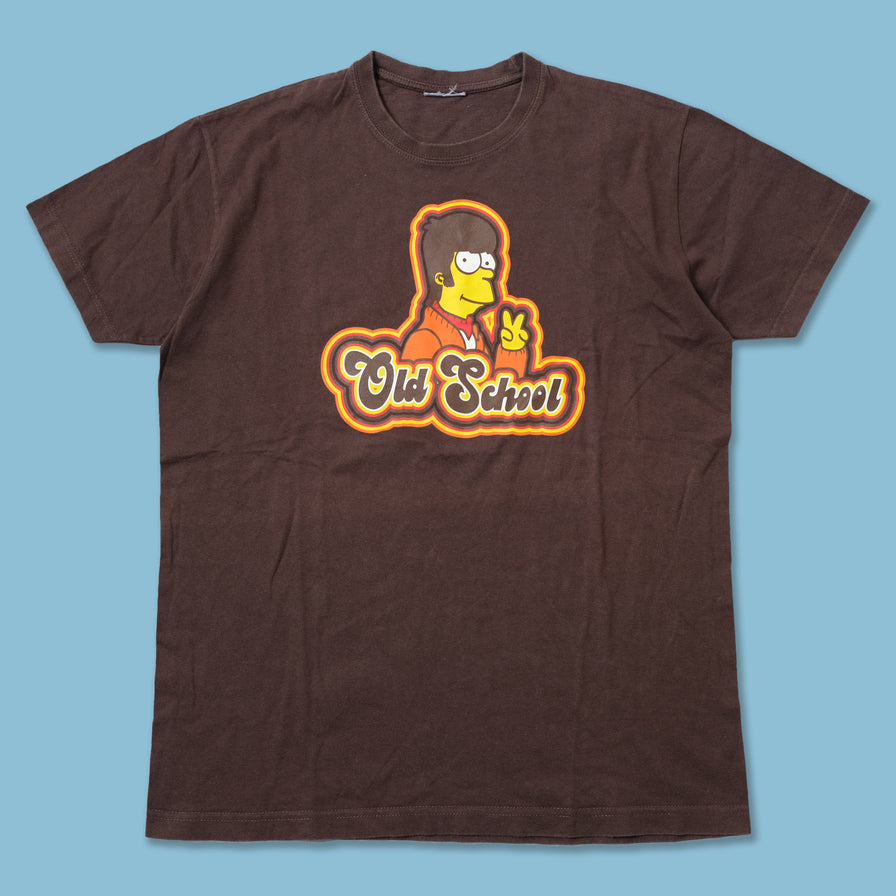 Vintage Simpsons Old School T-Shirt Medium