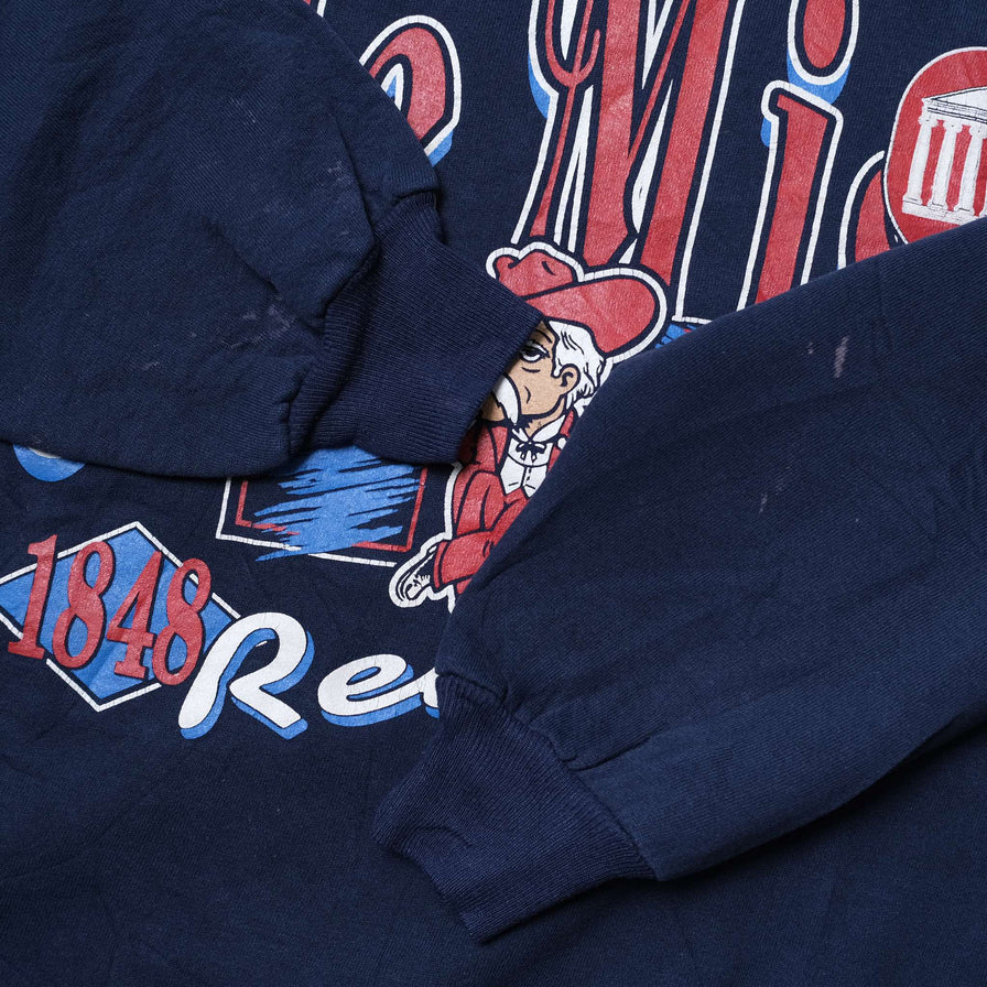 Vintage Russell Athletic Ole Miss Sweater Large
