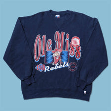 Vintage Russell Athletic Ole Miss Sweater Large