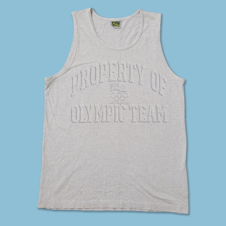 Vintage Australian Olympic Team Tank Top XLarge