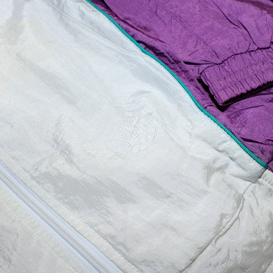 Vintage USA Olympics Track Jacket Medium - Double Double Vintage