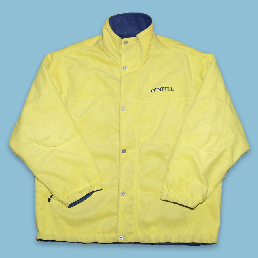 Vintage O'neill Reversible Fleece Jacket XLarge - Double Double Vintage