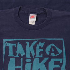 Vintage Nike Take A Hike T-Shirt Large 