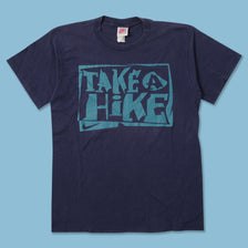Vintage Nike Take A Hike T-Shirt Large 