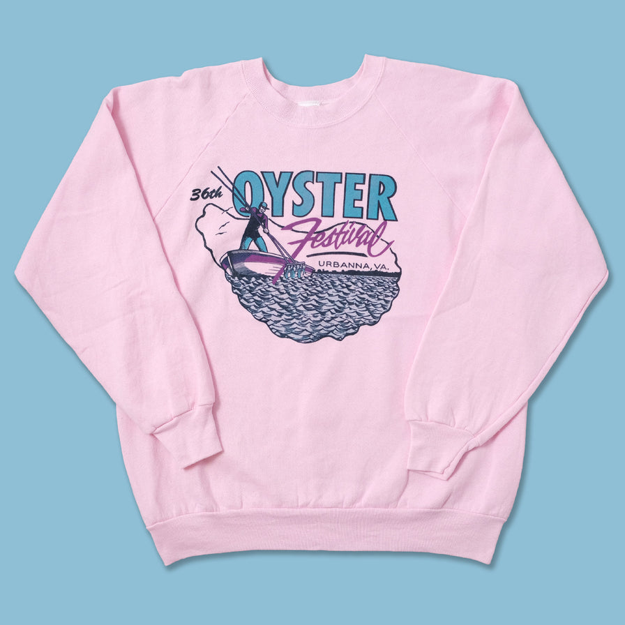 Vintage Oyster Festival Sweater Medium / Large