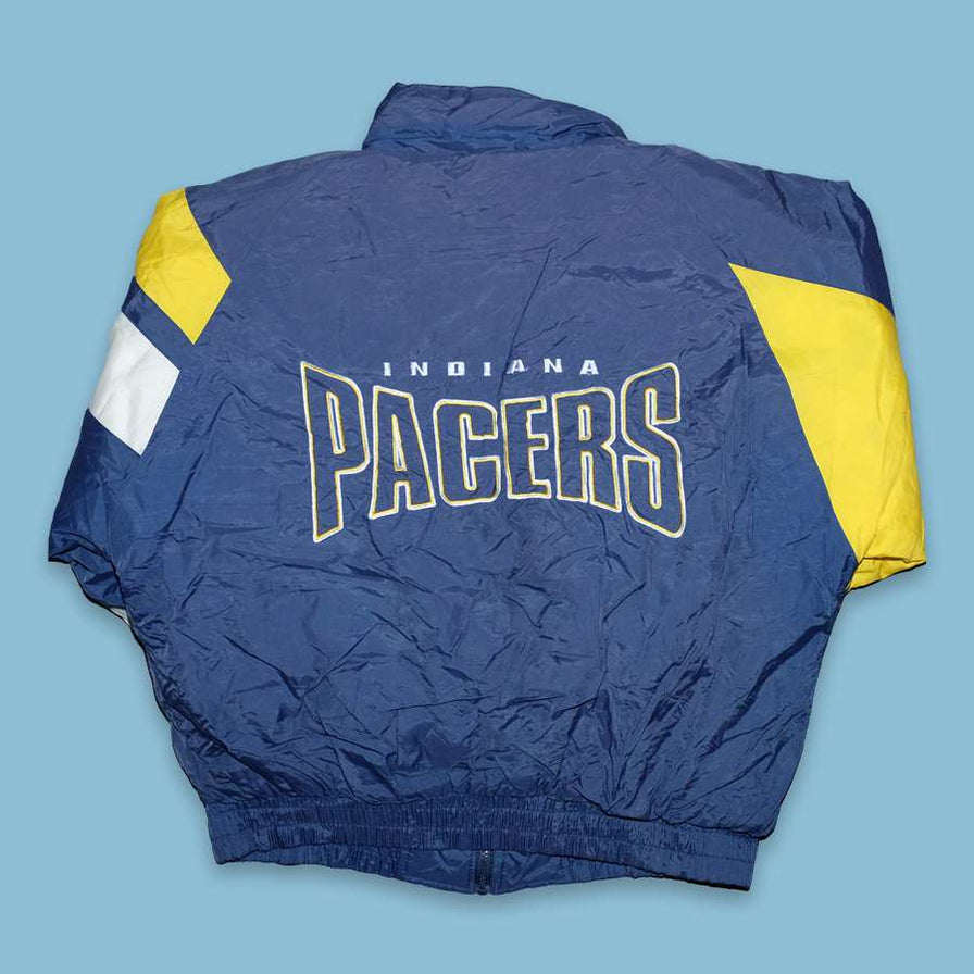 Vintage Indiana Pacers Padded Jacket Large