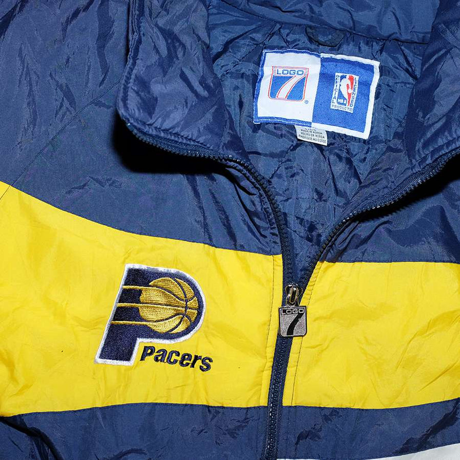 Vintage Indiana Pacers Padded Jacket Large