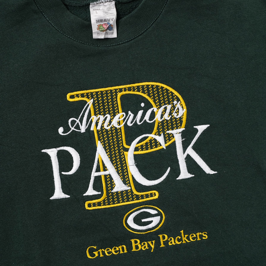 Vintage Greenbay Packers Sweater Large