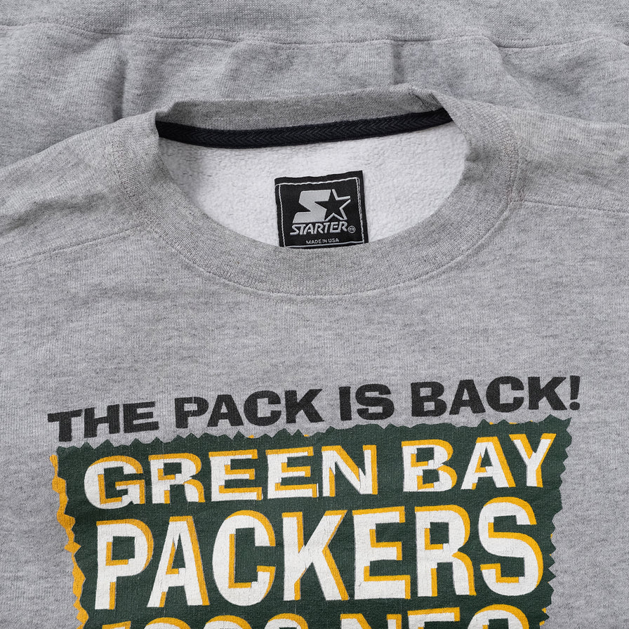 Vintage Starter Green Bay Packers Sweater Small