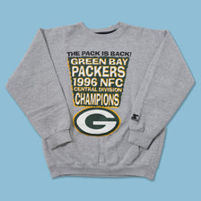 Vintage Starter Green Bay Packers Sweater Small
