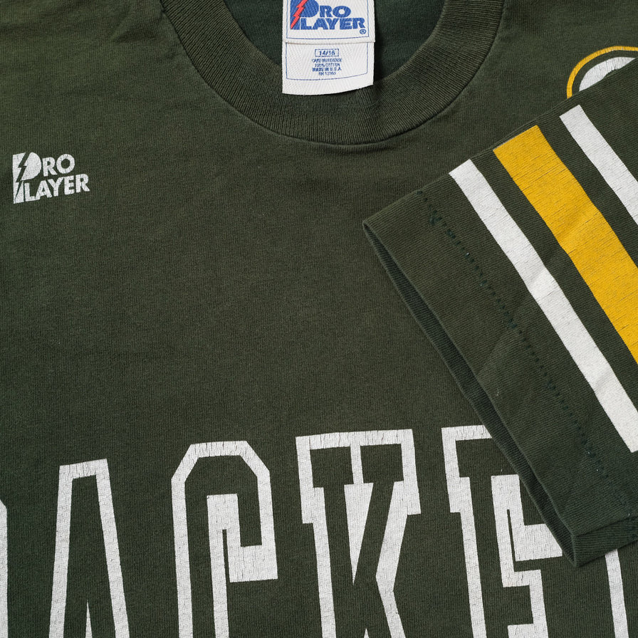 Vintage 1996 Greenbay Packers Favre Women's T-Shirt Small