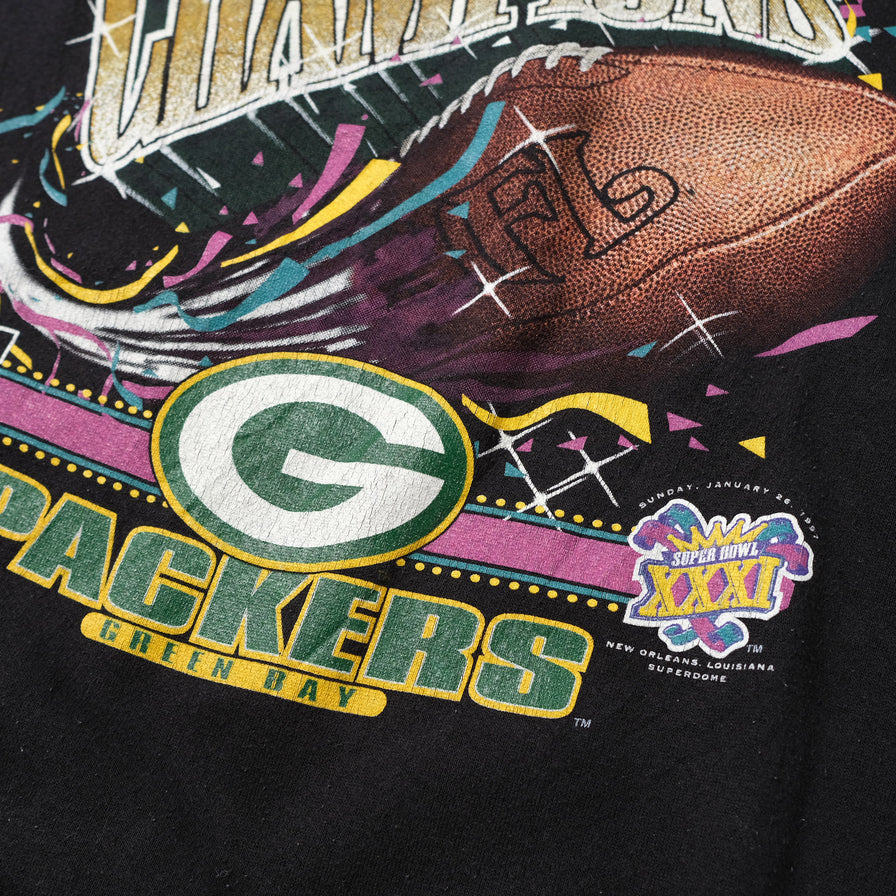Vintage 1996 Greenbay Packers Super Bowl Sweater Large