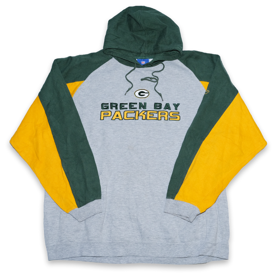 Vintage Reebok Green Bay Packers Hoody XXL